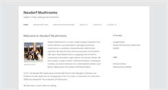 Desktop Screenshot of neudorfmushrooms.co.nz
